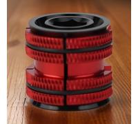 Bebykilemi Conector expansor de auriculares de bicicleta de montaña, piezas de repuesto para horquilla de fibra de carbono, aleación de aluminio, componente de bicicleta, instalación práctica, color