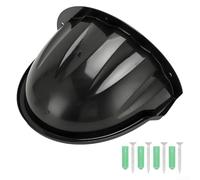 Bebykilemi Cubierta de lluvia para cámara de exterior, protección solar para cámaras de seguridad resistentes a la intemperie y al polvo, carcasa protectora de plástico compatible con soportes de