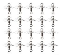 Bebykilemi Cuchillas giratorias de pesca, cuchillas de hélice de metal, piezas de señuelo de pesca, cuchillas giratorias turbo, cuchillas de pesca doradas y plateadas, accesorios para hacer señuelos