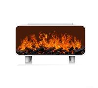 Bebykilemi Humidificador de llama de chimenea con efecto de llama realista, difusor de aromaterapia de 230 ml para aceites esenciales, luz LED de 7 colores, fabricante de niebla ultra silencioso