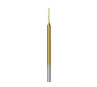 Bebykilemi Juego de 10 brocas HSS, con brocas de vástago de 2,35 mm, para madera, cuentas de ámbar, herramienta de perforación de 50 mm de longitud (0,6 mm)