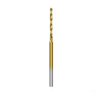 Bebykilemi Juego de 10 brocas HSS, con brocas de vástago de 2,35 mm, para madera, cuentas de ámbar, herramienta de perforación de 50 mm de longitud (1,6 mm)