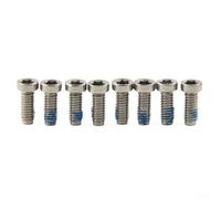 Bebykilemi Juego de pernos de cadena de acero inoxidable compatibles con Sram para Force Red AXS 12 velocidades bicicleta de carretera sistema de manivela T20 instalación plata, paquete de 8