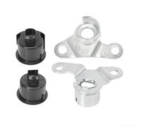 Bebykilemi Kit de bisagra de puerta trasera de plástico y aleación para Nissan Frontier 2005-2018 Reemplazo de manga trasera de ajuste directo OEM 93478-ZP50A