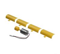 Bebykilemi Mini generador de turbina eólica Kit DIY Modelo de viento vertical Herramienta educativa Proyecto de conversión de energía alternativa Electricidad renovable Mejoras para el hogar