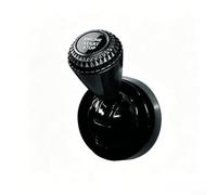 Bebykilemi Palanca de metal para botón de arranque de coche con diseño cromado para encendido del motor, accesorio de decoración interior de automóvil multicolor (negro)