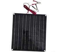 Bebykilemi Panel solar monocristalino de 12 V 20 W que incluye protección contra sobrecarga y visualización de estado de carga para controlar el progreso de carga y proteger las baterías