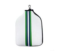 Bebykilemi Pickleball - Funda de neopreno para remo de 9.4 x 12.2 pulgadas, ligera, resistente a los arañazos, protector contra el polvo para palas Franklin Selkirk (blanco)