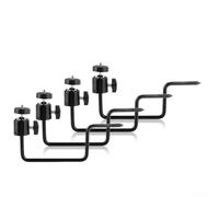 Bebykilemi Soporte ajustable para árbol de cámara con tornillo de 1/4 pulgadas para cámaras de sendero, soporte de cámara de caza al aire libre, construcción de hierro resistente, compacto y ligero (4