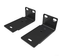 Bebykilemi Soporte de barra de sonido en forma de L, paquete de 2 soportes de metal ajustables en altura compatible con Bose para Echo para altavoces de barra LG debajo de la instalación de TV