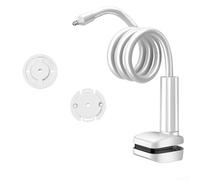 Bebykilemi Soporte flexible para cámara de bebé con ángulo ajustable de 360° para HelloBaby, Infant Optics 8/8Pro, ANMEATE, Pro, Owlet, VAVA | ABS + metal (1,1 m)