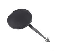 Bebykilemi Tapa de gancho de remolque para parachoques delantero 1C0807241C para Beetle 2006-2010, tapa de agujero de remolque de plástico para parachoques, cubierta de punto de recuperación del