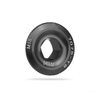 Bebykilemi Tapa de tornillo de fijación para bielas de bicicleta M15 M18 M19 M20 para CNC aleación de aluminio manivela perno cubierta de perno hueco eje de cadena tuerca de tornillo para carretera