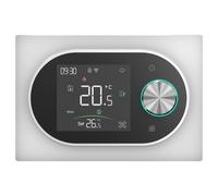 BECA BHT-9000GBLZB - Termostato inteligente Zigbee 3.0 para calefacción eléctrica de 16 A, mando LED, programación, aplicación Tuya/Smart Life, compatible con Alexa/Google - Expert4House Edition