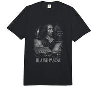 Becario de Filosofía Matemáticas Blaise Pascal Comfort Colors Adult Heavyweight T-Shirt