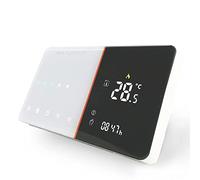 BecaSmart Termostato inteligente WiFi serie 005 para caldera de agua/gas 5A, compatible con Amazon Echo, Google Home, control de voz LCD