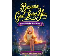 Because God Loves You, Self-Control & Big Feelings, Christian Short Stories and Devotions for Girls: A Story-Driven Devotional with Faith Guides & Missions to Grow Trust in God, Patience & Character