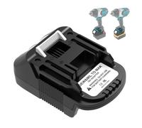BECDXPal Adaptador para adaptador de batería Mil-Waukee a Makita de 18 V, compatible con batería Dewalt de 20 V y Mil-Waukee de 18 V para herramientas eléctricas Makita de 18 V