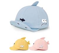 Becellen Gorra de Béisbol para Bebé, Gorro Sol de Algodón Bonita Sombrero de Verano Ajustable para Bebés Niños y Niñas de 3 a 12 Meses