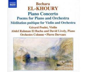 Bechara El-Khou Piano Concerto (Dervaux, Orchestre Colonn (CD) (Importación USA)