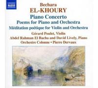 Bechara El-Khou Piano Concerto (Dervaux, Orchestre Colonn (CD) (Importación USA)