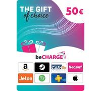 beCHARGE Giftcard 50 EUR - EUROPE