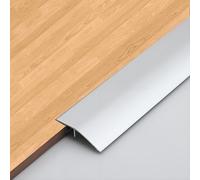 bechoanigel Perfil de transición de aluminio autoadhesivo, perfil de transición al suelo, barra reductora de transición para suelo, 0,9 m × 100 mm, compensación de 8 a 15 mm, para umbrales de puertas