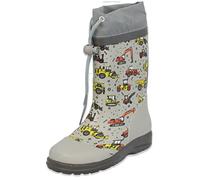 BECK Botas de lluvia 'Baustelle' amarillo / gris / antracita / rojo claro 28 amarillo / gris / antracita / rojo claro