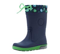 BECK Botas de lluvia 'Blinking Flummies' navy / azul claro / verde 34 navy / azul claro / verde