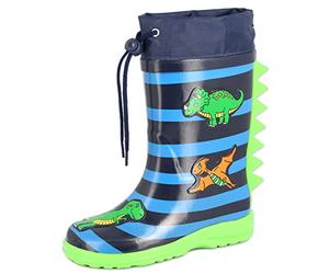 Beck Dinoworld-4009, Botas de Lluvia, Azul, 34 EU