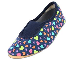 Beck Hearts, RIST 299, Zapatos de Gimnasia, Niñas, Azul Oscuro, 32 EU