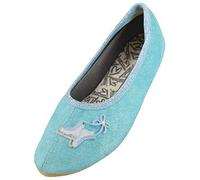 Beck Ice Dance, Zapatos de Gimnasia Niñas, Azul Claro, 28 EU