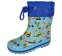 Beck Minibagger-4027, Botas de Lluvia, Azul Claro, 22 EU