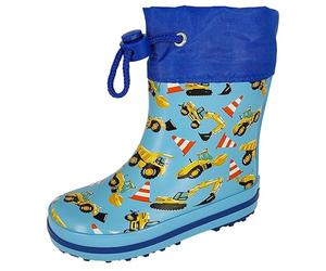 Beck Minibagger-4027, Botas de Lluvia, Azul Claro, 22 EU