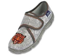 Beck Pantuflas de jungla para niño, Gray, 9 UK Child