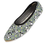Beck Pantuflas de oso panda para niño, Gray, 7 UK Child