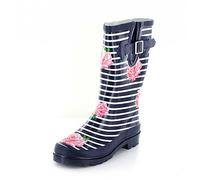 Beck Stripes, Botas de Agua Mujer