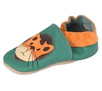 Beck Tigre pequeño, Pantuflas Unisex bebé, Verde, 22 EU