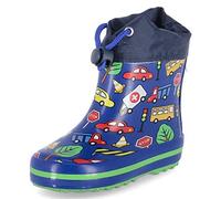 BECK Botas de lluvia 'Traffic' navy / mezcla de colores, Talla 27