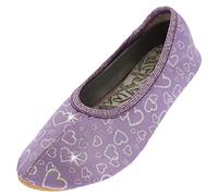 Beck Zapatillas de estar por casa para niñas, morado, 36 EU
