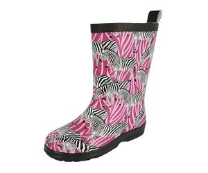 Beck Zebra-4024, Botas de Lluvia Niñas, Multicolor, 25 EU