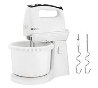 Becken Batidora Amasadora con Bol, 3.2L de Capacidad, 5 velocidades, 400W