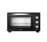 Becken - Mini Horno Eléctrico Sobremesa - Capacidad 30 L - 1600W - 6 niveles de potencia - Grill con 3 posiciones - Control manual - Temporizador - Luz piloto - Bandeja - Luz Interior