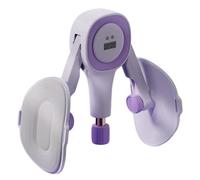 Beckenboden-Trainingsgerät Mit Display-Zähler - 24,8cm Elektrischer Oberschenkeltrainer Aus ABS, PP, EVA | Kompaktes Fitnessgerät Für Frauen Und Männer Zur Kräftigung, Regeneration Und Postnatalen