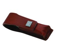 Becker-Manicure Erbe Solingen 2-tlg. Set de Manicura Cortauñas Cuero Braun