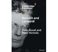 Beckett and Leopardi (Elements in Beckett Studies)