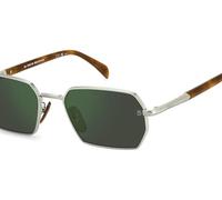 DAVID BECKHAM Hombre DAVID BECKHAM DB 1174/S 8JD/MT Gafas de sol Metal Paladio Verde Cuadrada Normal Espejo