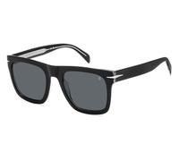Beckham Db 7000/S Flat Gafas de Sol, Black Crystal, 54 para Hombre