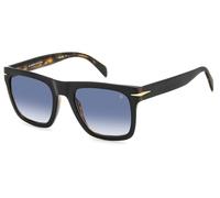 Beckham Db 7000/S Flat Gafas de Sol, Black Havana, 54 para Hombre