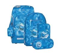 Beckmann Active Air FLX Schoolbag Set 6-teilig 20-25L Ocean